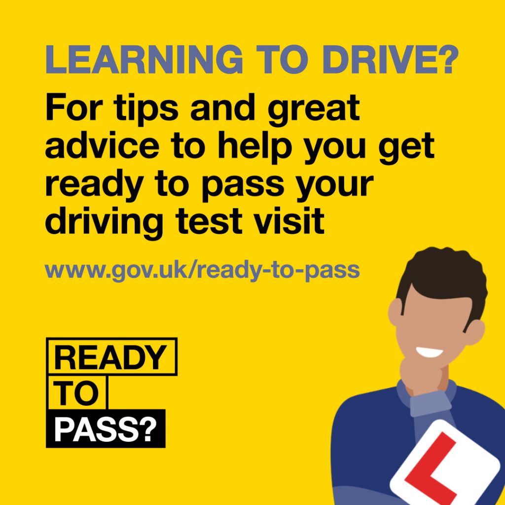 Learning to drive tips and advice from ready to pass campaign
